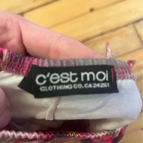 C’est Moi strapless floral dress - Picture 5 of 9